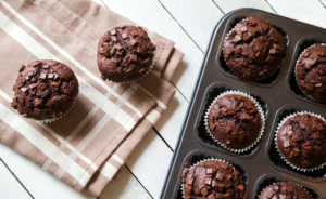 Read more about the article Sneaky Veggie Chocolate Muffins