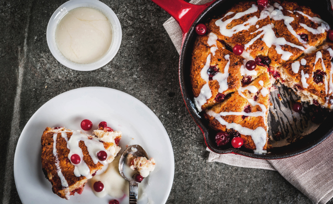 You are currently viewing Festive Cranberry Spice Scones with White Chocolate Drizzle