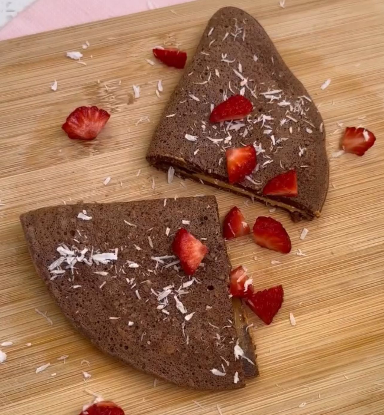 Chocolate Tapioca Pancake