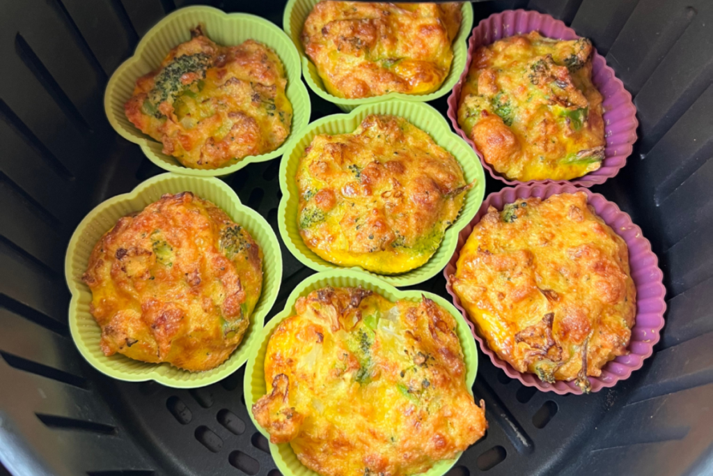 Broccoli and Cauliflower Bites