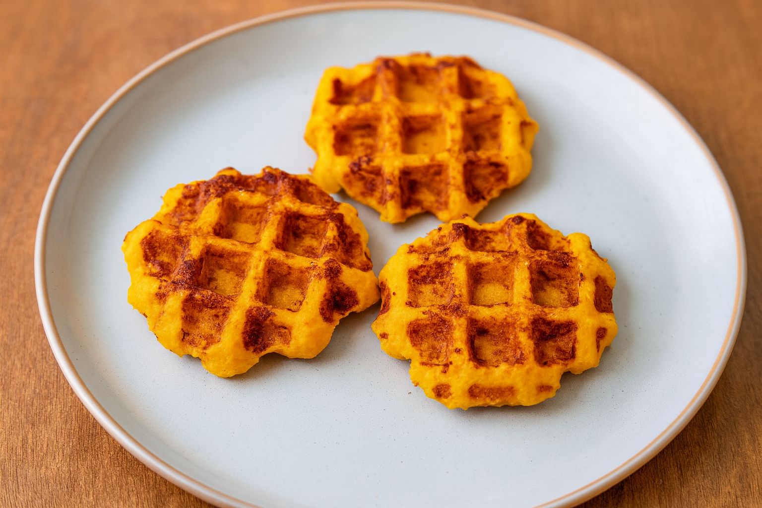 Sweet Potato & Carrot Waffles