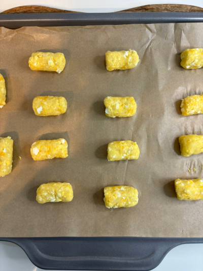 Potato Egg Tater Tots for babies and toddlers