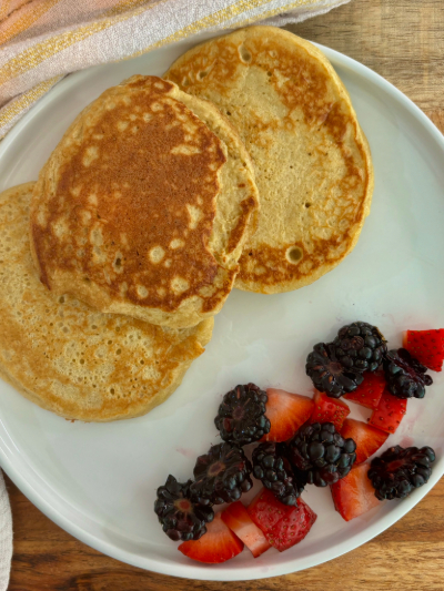 Protein Cottage Cheese Pancakes for Kids and Babies