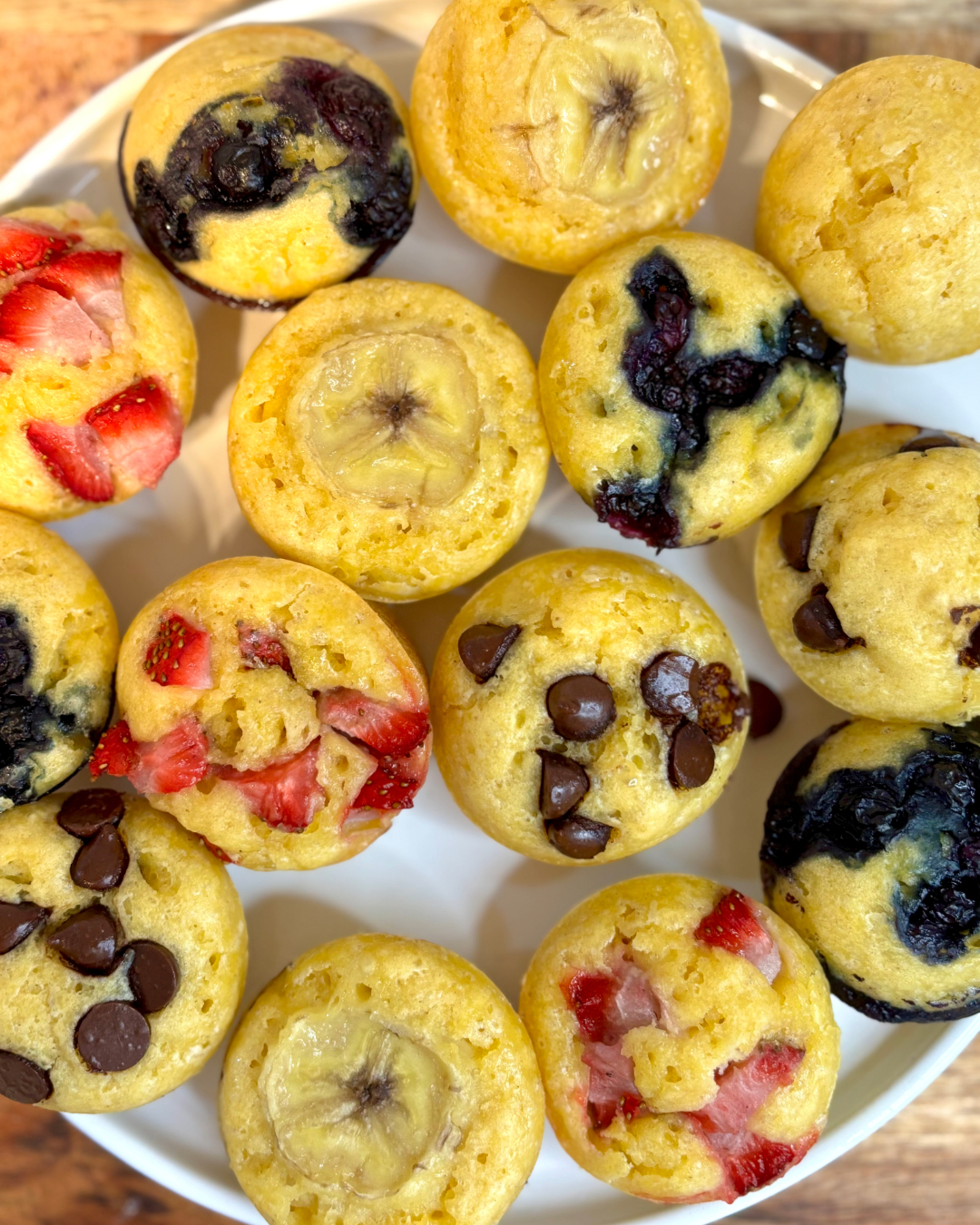 Easy Toddler Pancake Muffins