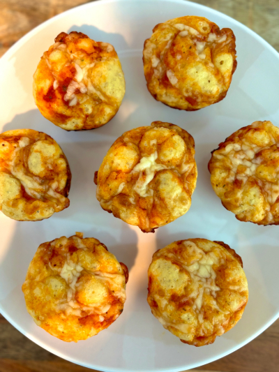 Pizza Muffins – Mess-free, kid-friendly snack for 10 months and up