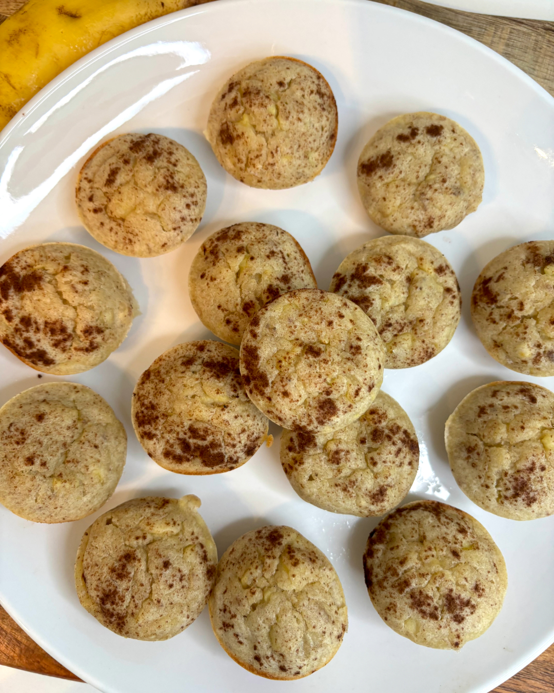 Cinnamon Banana Bread Muffins
