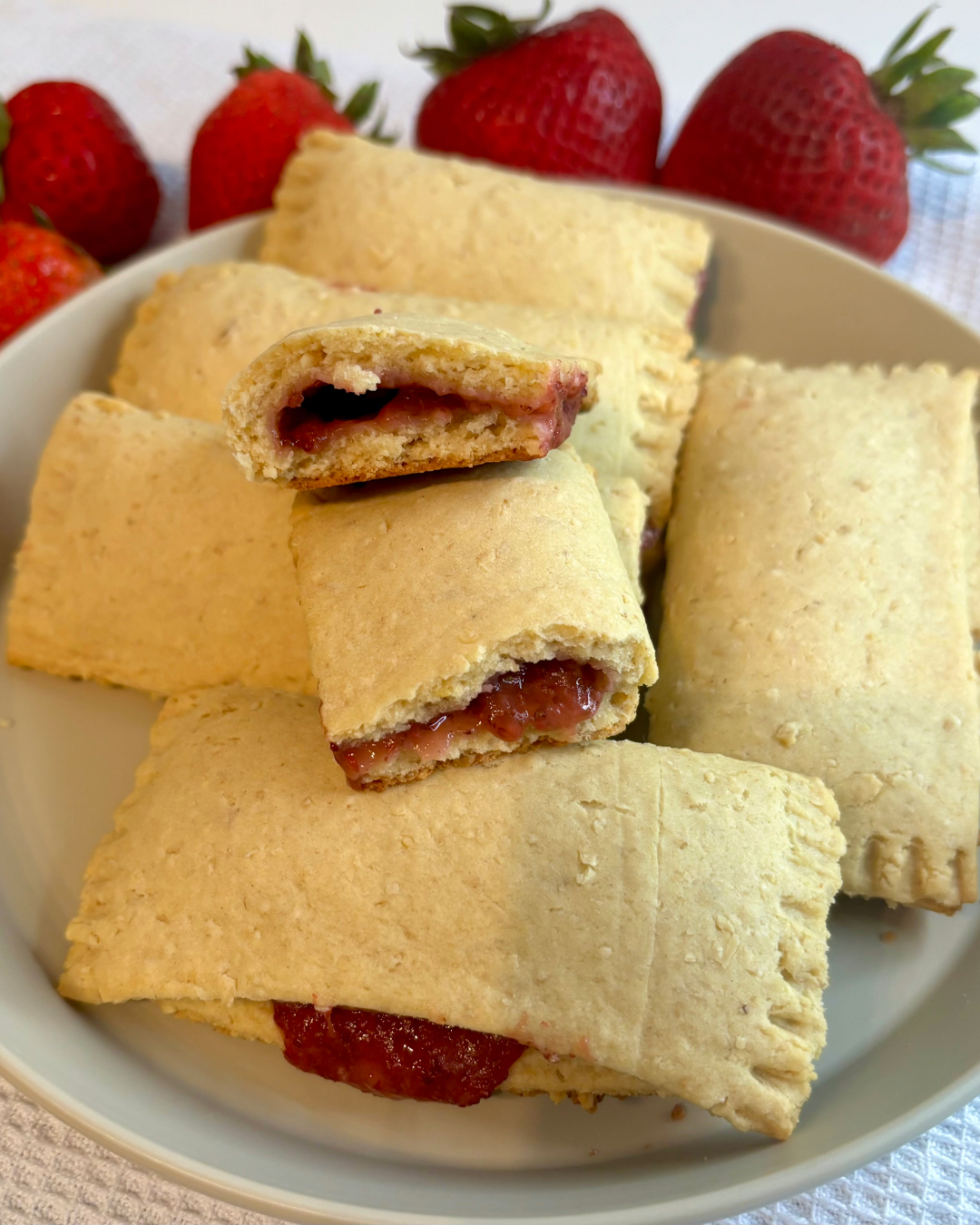 Homemade Strawberry Bars