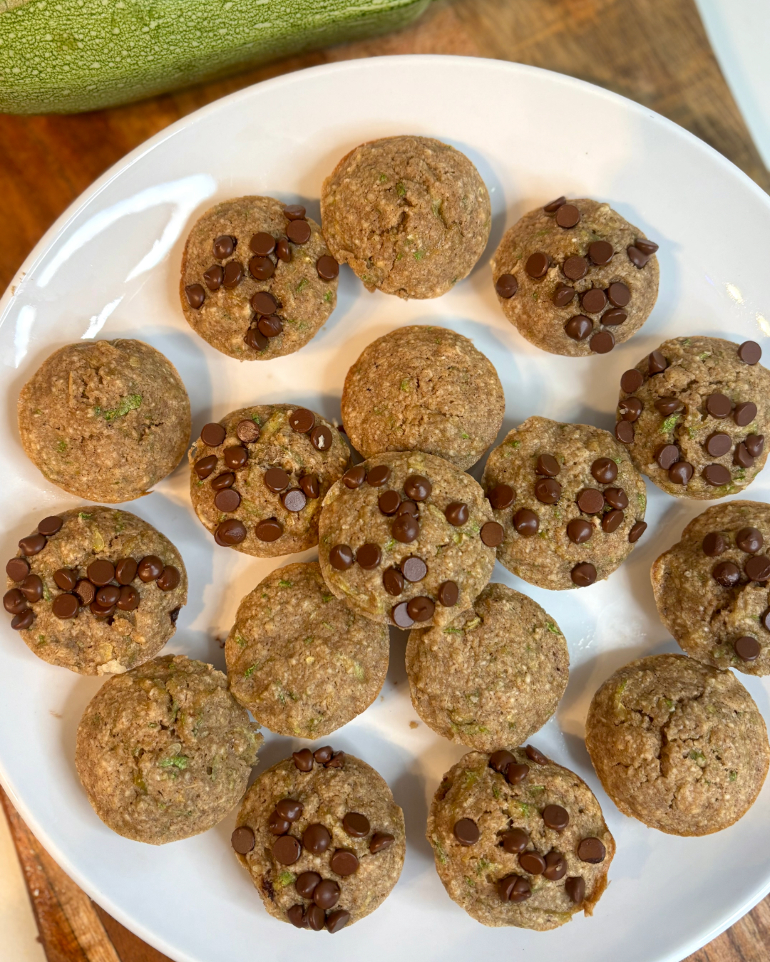 Zucchini Oat Muffins