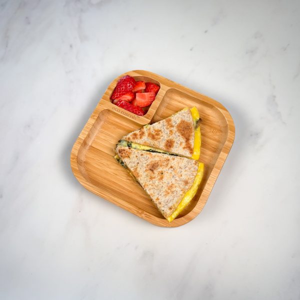 Mushroom & Spinach Egg Piadina