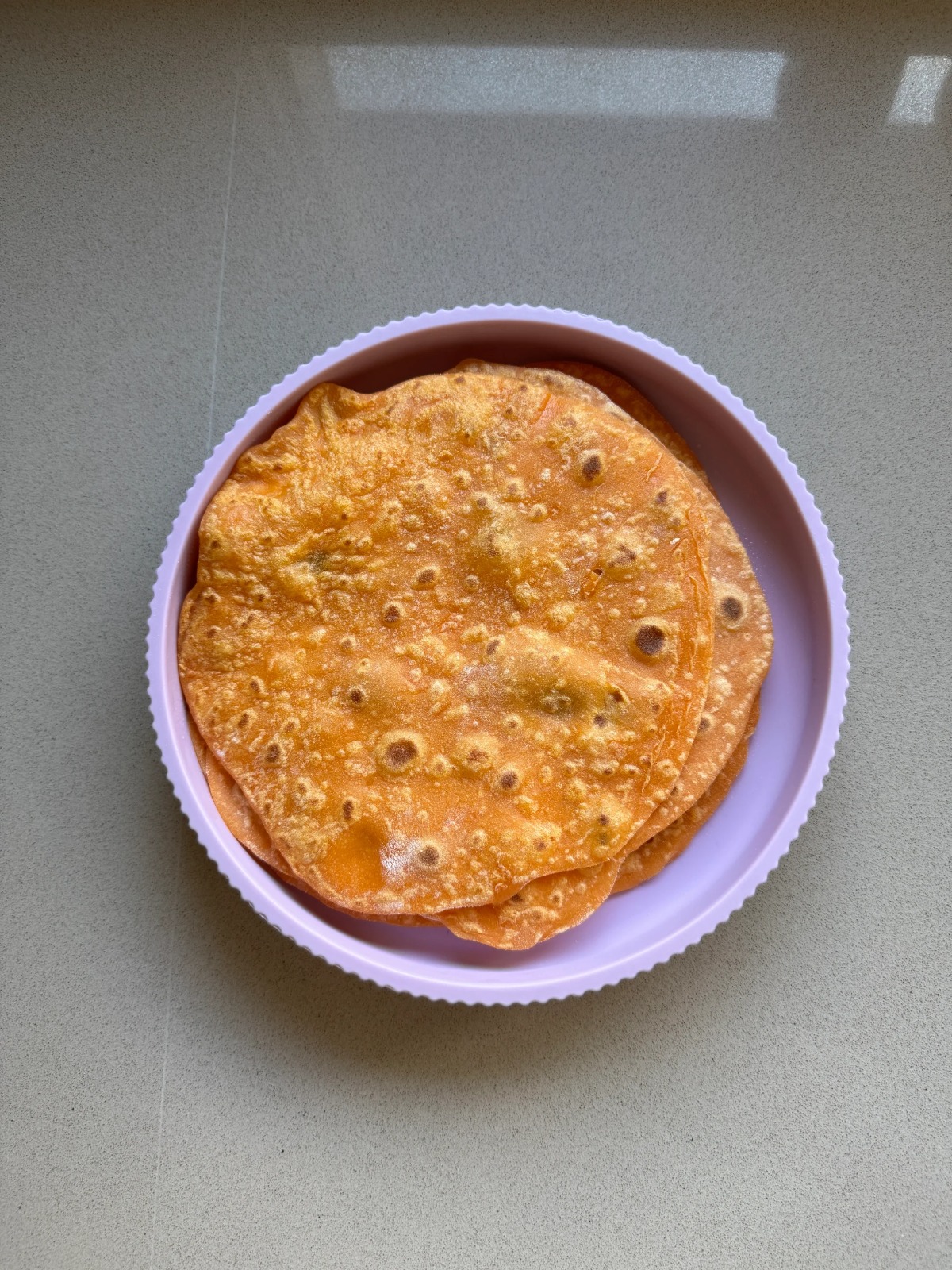 Two Ingredient Sweet Potato Tortillas