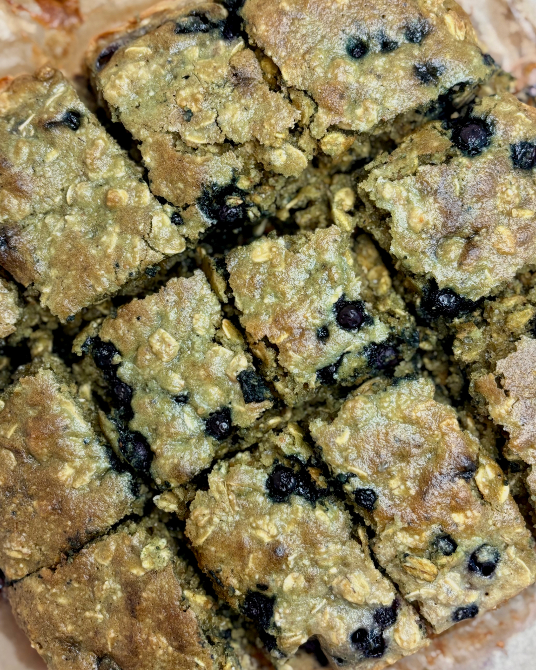 Healthy Blueberry Snacking Cake