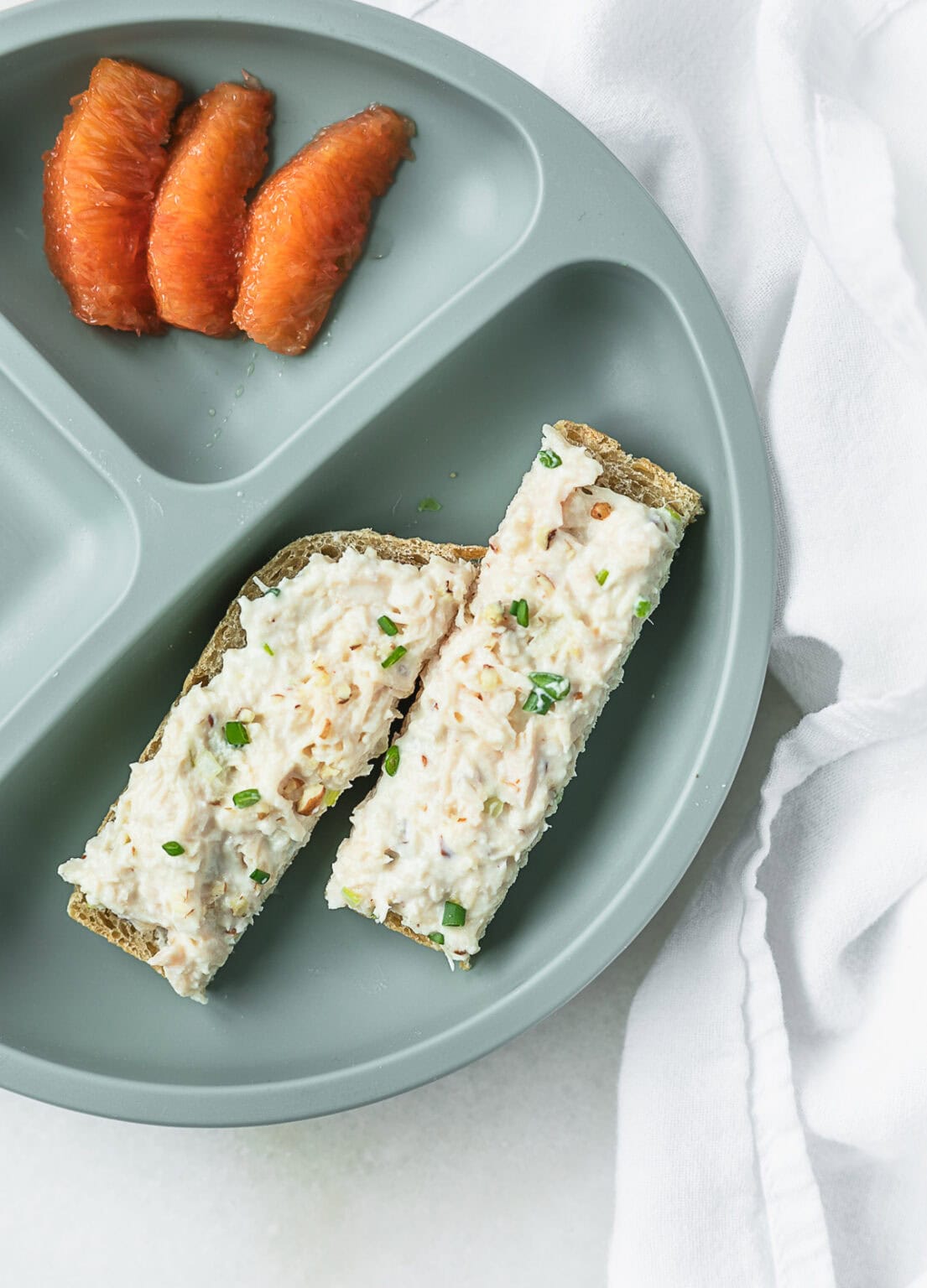 Creamy Greek Yogurt Chicken Salad for Baby