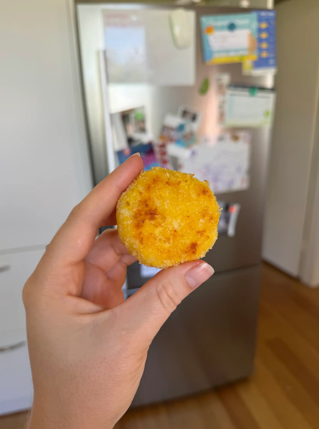 Cheesy Pumpkin Potato and Cauliflower Cakes