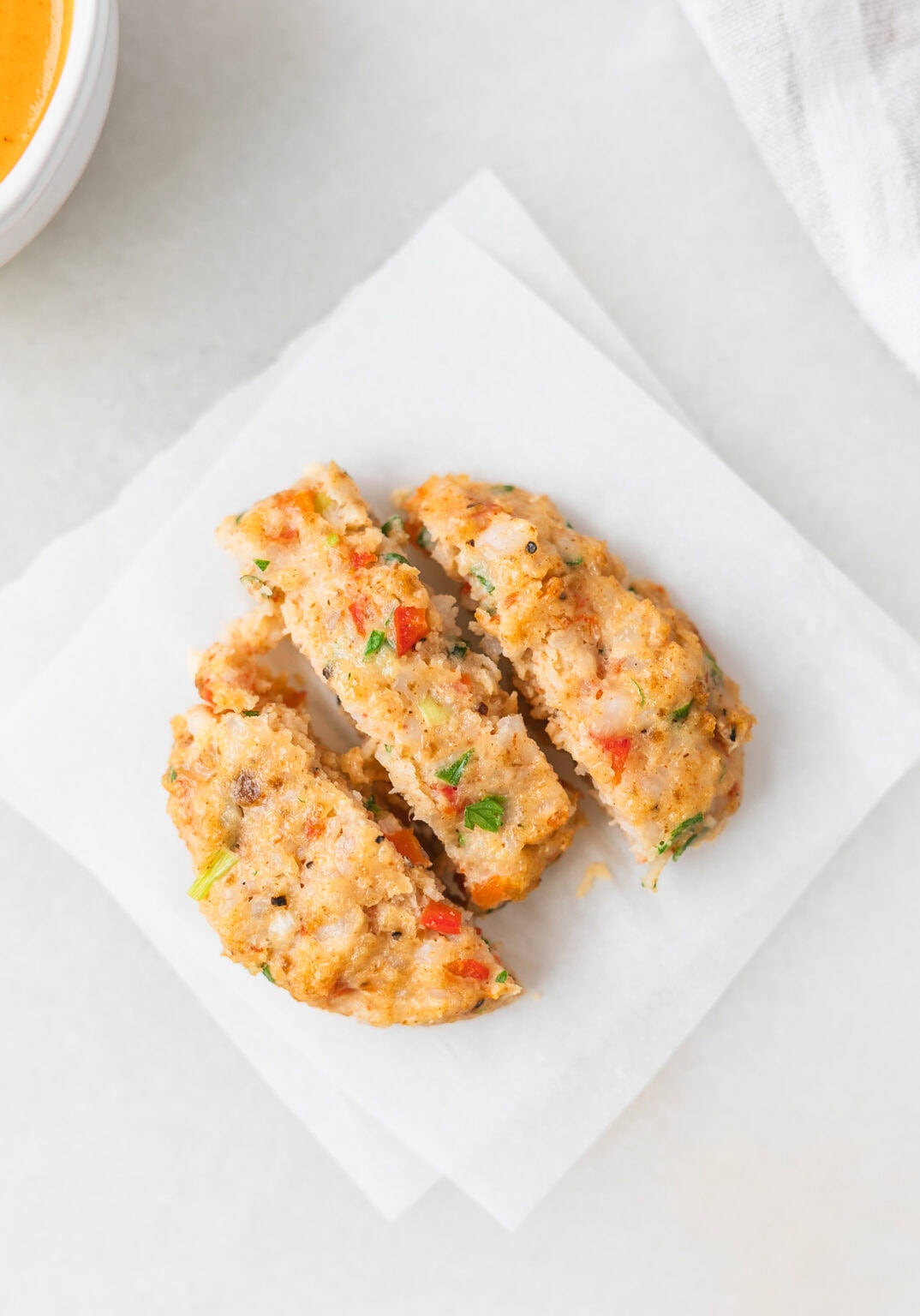 Lemon Herb Shrimp Patties