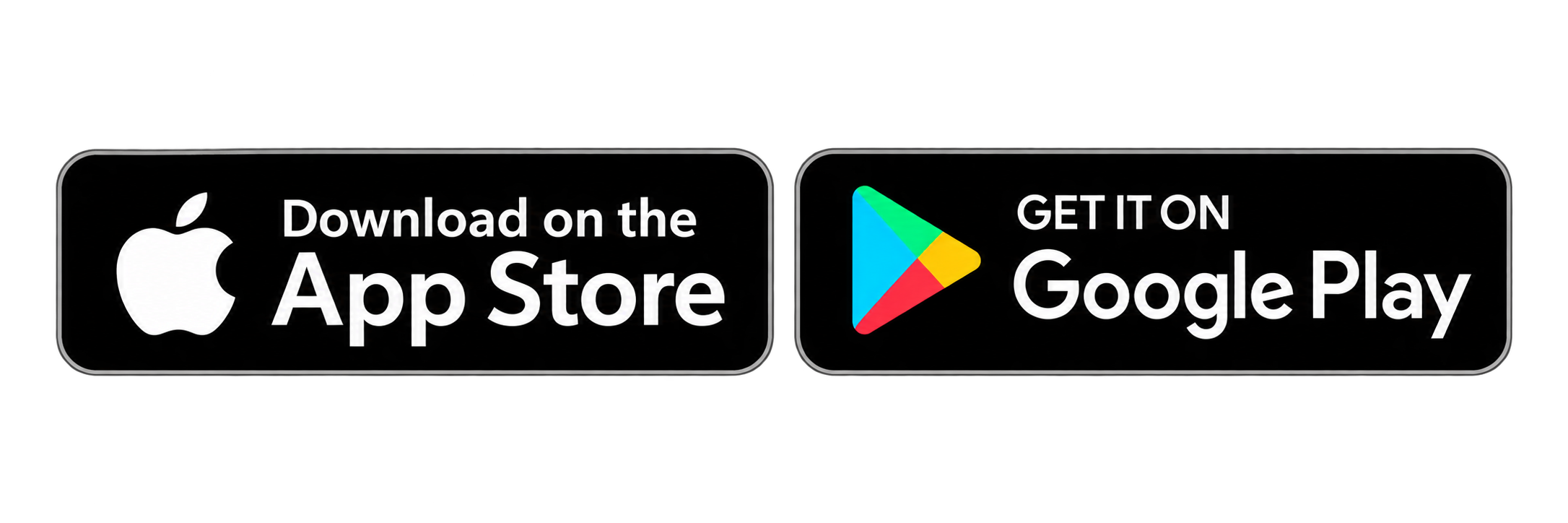 App Store and Google Play
