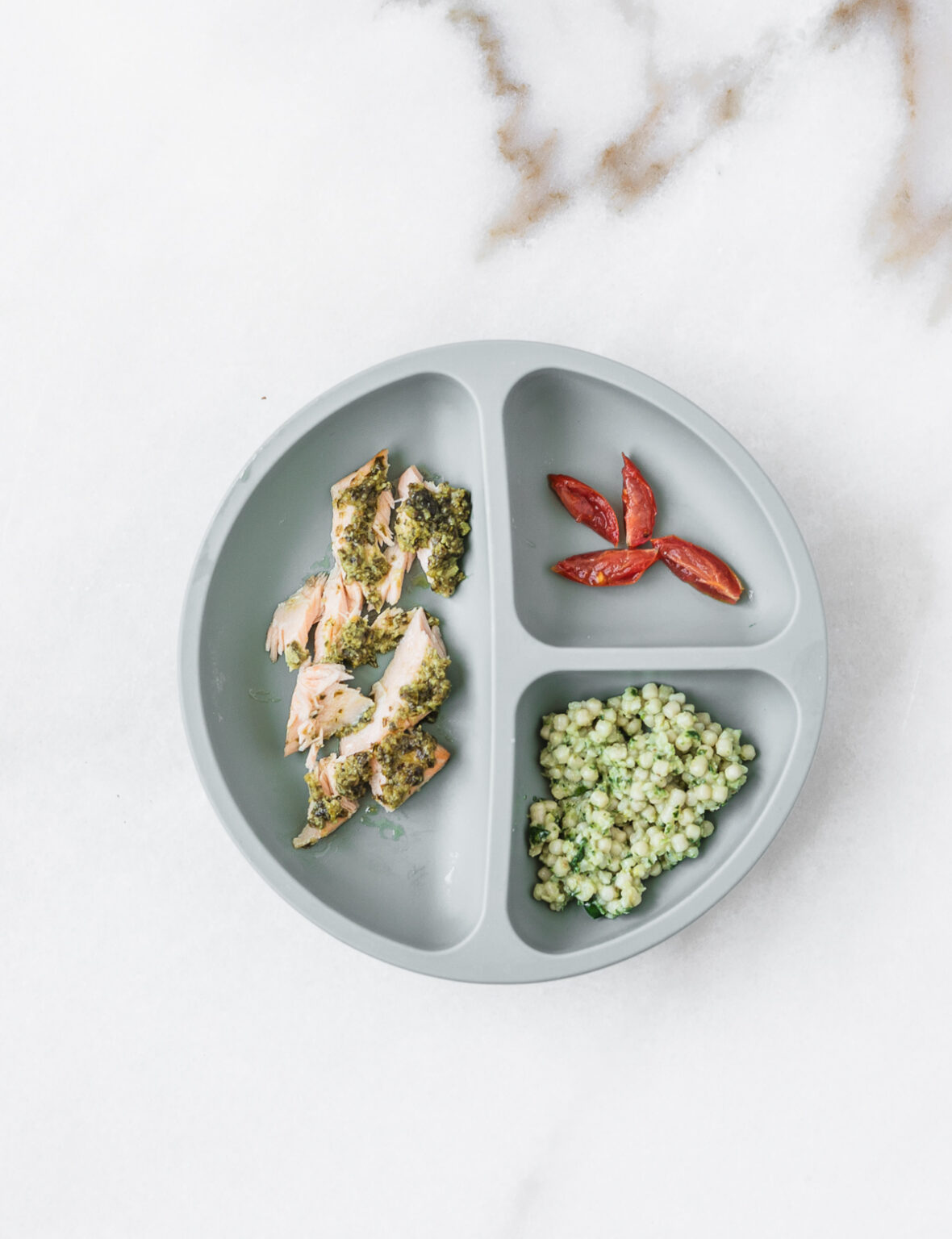 Baby Friendly Pesto Salmon